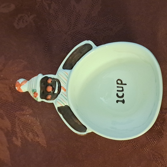 Vintage Glittering Goodies Ceramic Measuring Cups Gingerbread Men 4 pack - Picture 2 of 6